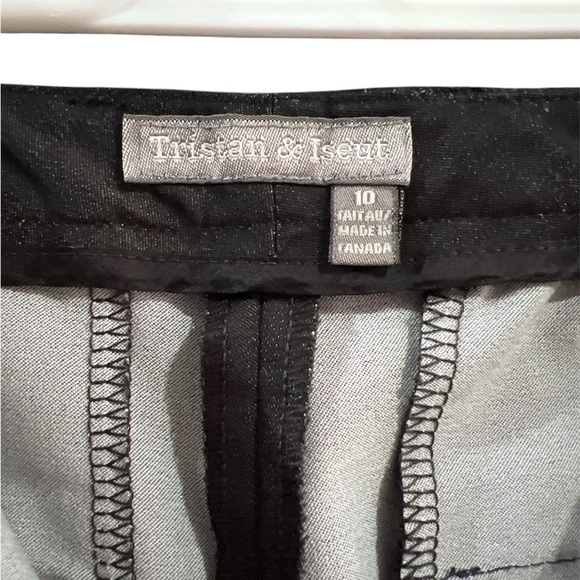 Tristan & Iseut Gray Dress Pants - Size 10 - Picture 4 of 7